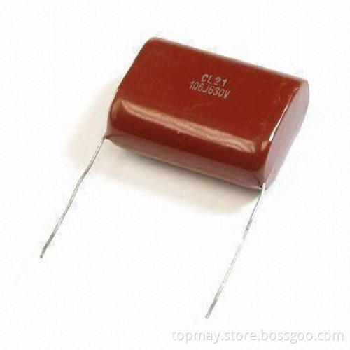 Metalized Polyester Film Capacitor, Suitable for Low-pulse Circuits and Noise Suppression